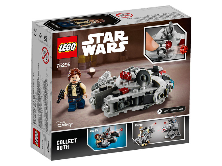 Ga naar volledige schermweergave: LEGO® Star Wars Millennium Falcon™ microfighter (75295) - afbeelding 2