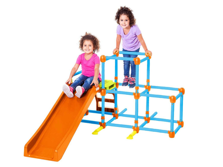 Ga naar volledige schermweergave: Lil Monkey Klimrek Climb 'n' slide Olympus, met glijbaan - afbeelding 2