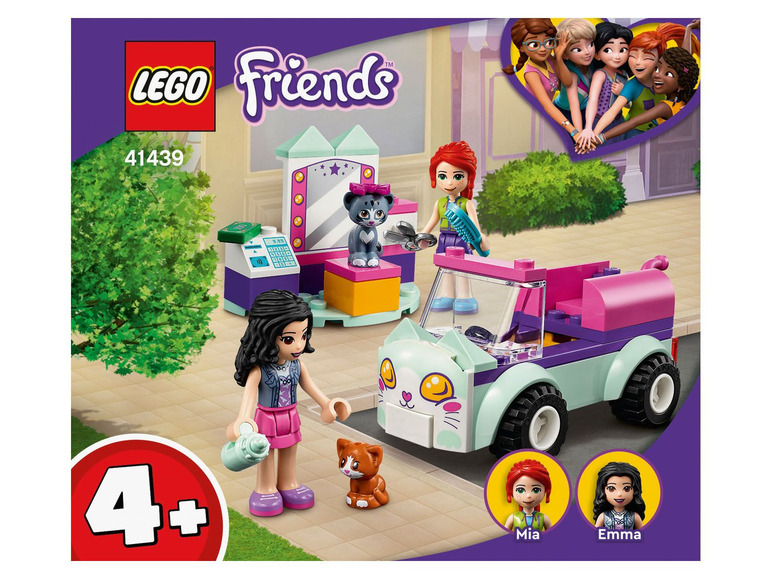 Aller en mode plein écran LEGO® Friends La voiture de toilettage pour chat (41439) - Photo 6