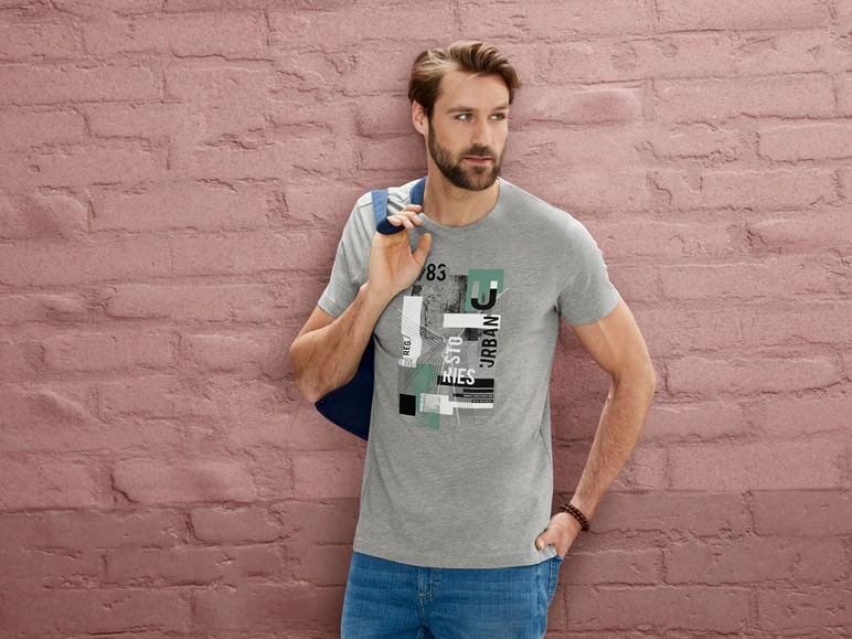 Aller en mode plein écran LIVERGY® Set de 2 T-shirts pour hommes - Photo 6