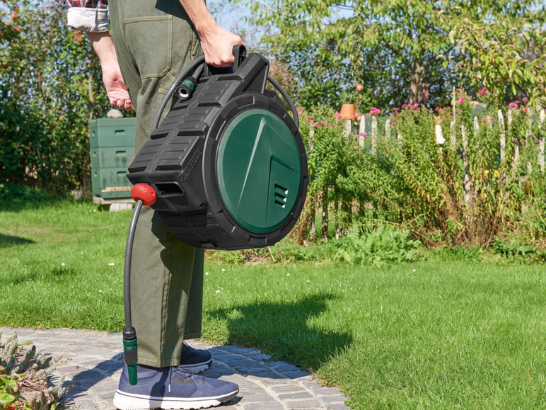 Ga naar volledige schermweergave: PARKSIDE® Muurhaspel »PSA25 B1«, met tuinslang 25 m - afbeelding 6