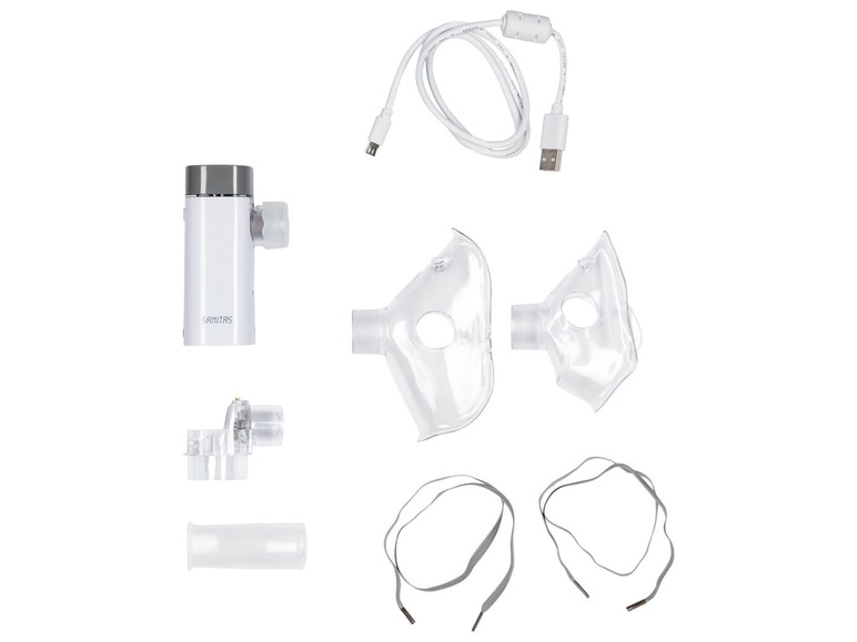 Ga naar volledige schermweergave: SANITAS Inhalator, met meshtechnologie, draagbaar - afbeelding 3