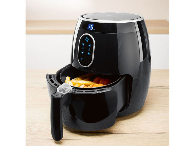Ga naar volledige schermweergave: SILVERCREST® Digitale heteluchtfriteuse, 1350 W, inhoud 2,5 L - afbeelding 2