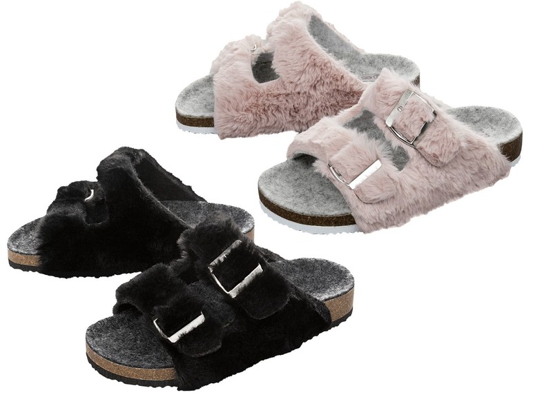 Ga naar volledige schermweergave: esmara® Warm gevoerde slippers voor dames - afbeelding 1