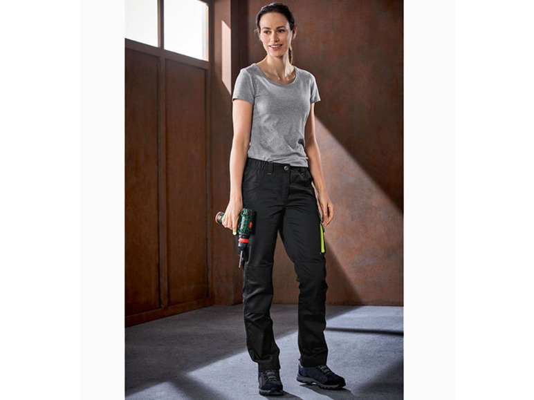 Aller en mode plein écran PARKSIDE® Pantalon de travail pour femmes, poches pratiques - Photo 5