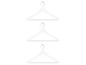 cintre classique (set de 3)/blanc