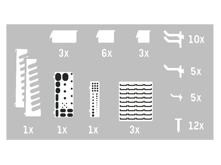 Ga naar volledige schermweergave: PARKSIDE® Stellingkast met gereedschapswand - afbeelding 8