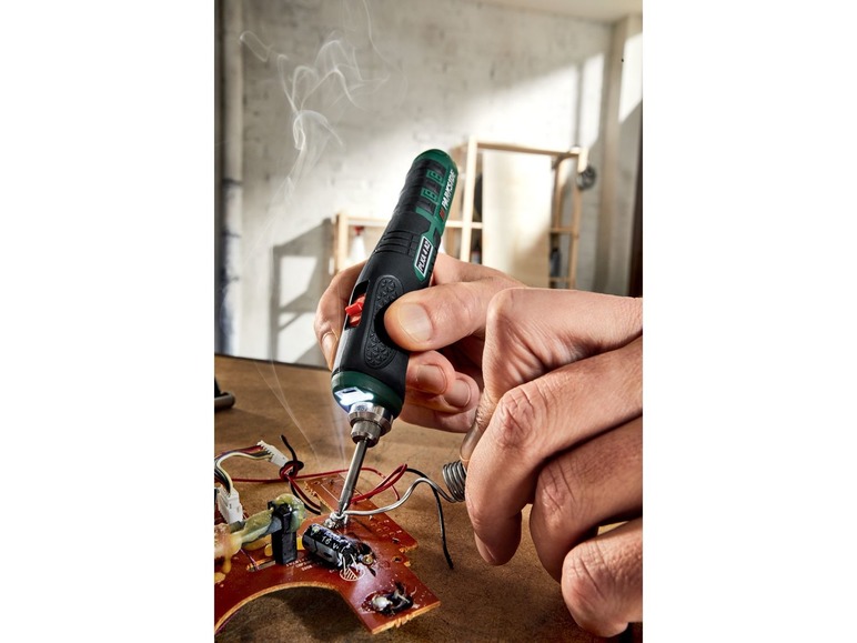 Ga naar volledige schermweergave: PARKSIDE® Accusoldeerbout »PLKA 4 A2«, 4 V, handgreep met rubbercoating, ledwerklamp - afbeelding 3