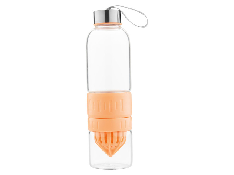 Ga naar volledige schermweergave: ERNESTO® Drinkfles met citruspers of met infuser - afbeelding 2