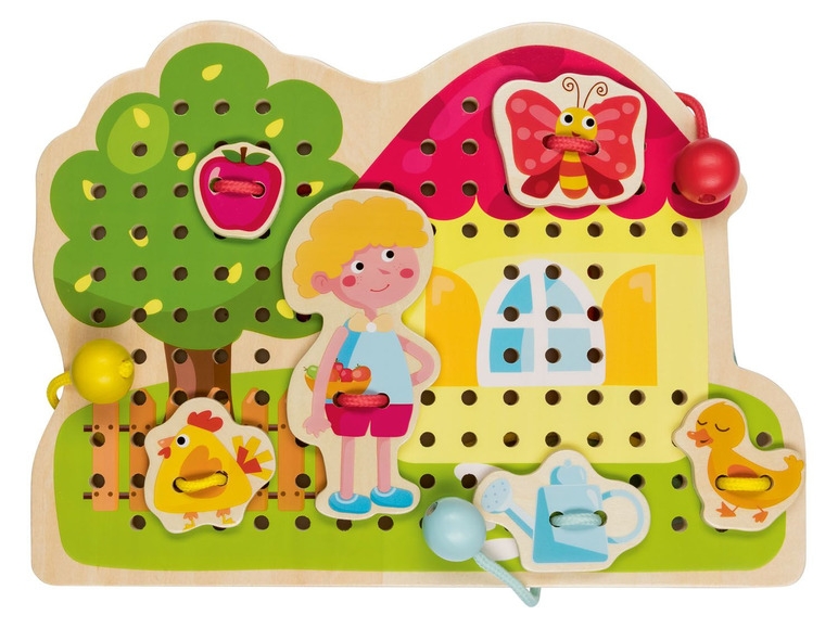 Ga naar volledige schermweergave: Playtive Educatieve houten puzzel - afbeelding 1