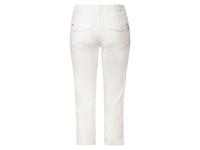 Ga naar volledige schermweergave: esmara® Capri-jeans voor dames, skinny fit, biokatoen en elastaan - afbeelding 4