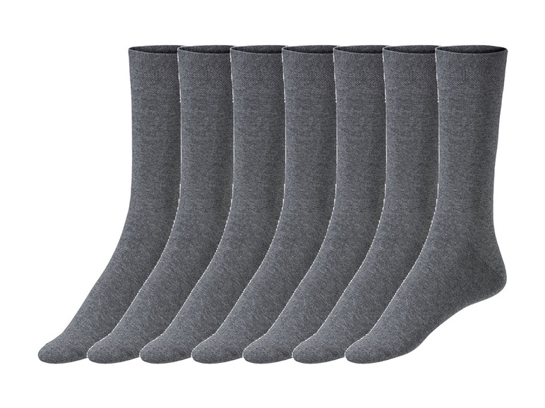 Aller en mode plein écran LIVERGY® Set de 7 paires de chaussettes en un mélange de coton bio - Photo 2