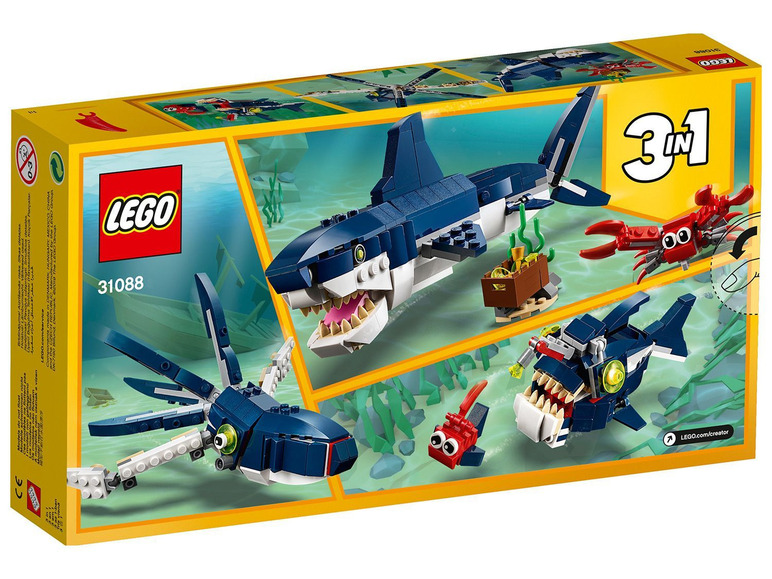 Ga naar volledige schermweergave: LEGO® Creator Diepzeewezens (31088) - afbeelding 2