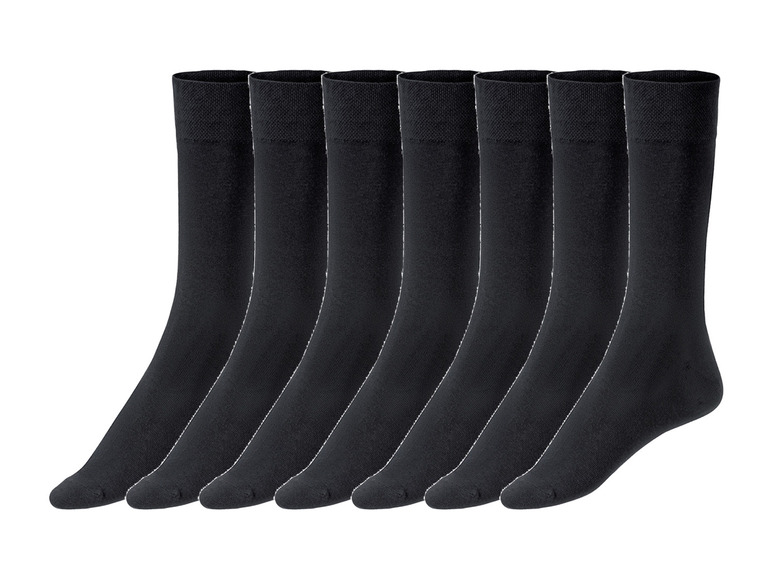 Aller en mode plein écran LIVERGY® Set de 7 paires de chaussettes en un mélange de coton bio - Photo 6