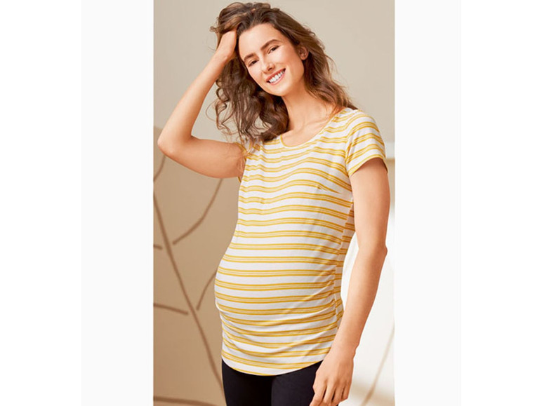 Ga naar volledige schermweergave: esmara Set van 2 zwangerschapsshirts van een katoenmix - afbeelding 11
