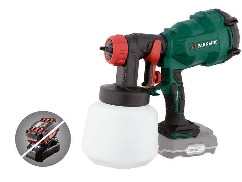 Aller en mode plein écran PARKSIDE® Pistolet à peinture sans fil »PFSA 20-Li A1«, 20 V - Photo 1