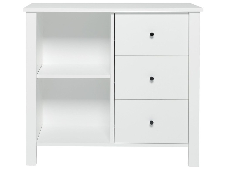 Ga naar volledige schermweergave: LIVARNO LIVING Commode, 90 x 84 x 35 cm, 2 vakken, 3 schuiflades - afbeelding 3