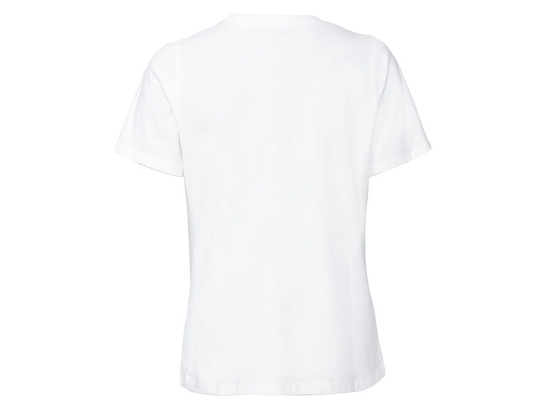 Ga naar volledige schermweergave: esmara® T-shirt voor dames, korte mouwen, puur katoen - afbeelding 10