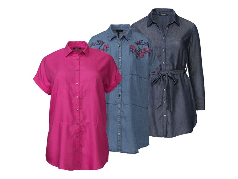Ga naar volledige schermweergave: esmara® Lange blouse voor dames - afbeelding 1