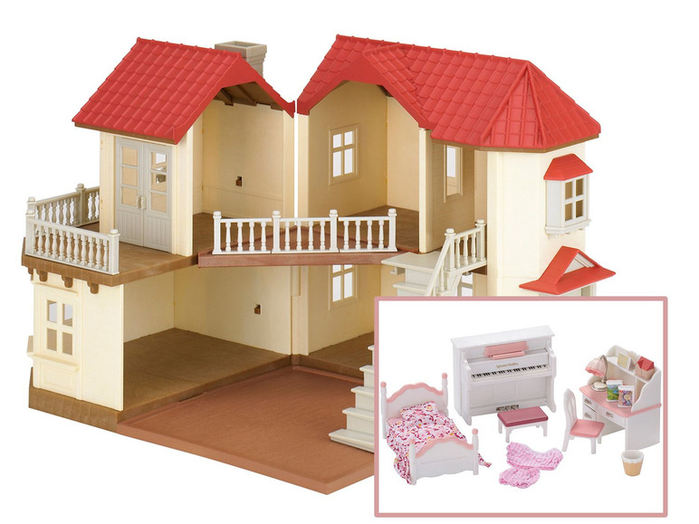 Aller en mode plein écran Sylvanian Families La Grande Maison Tradition Éclairée (2752) - Photo 14