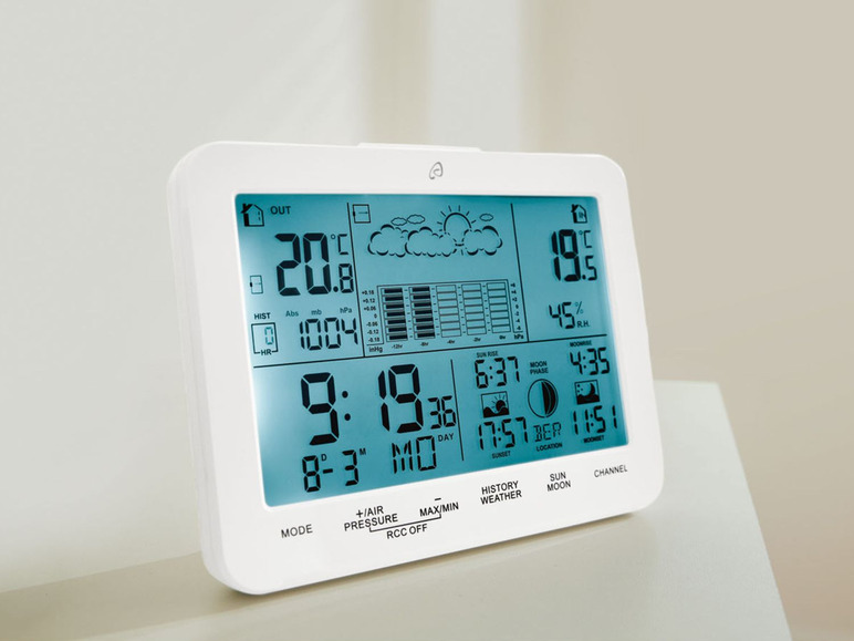 Aller en mode plein écran AURIOL® Station météo radioguidée - Photo 4