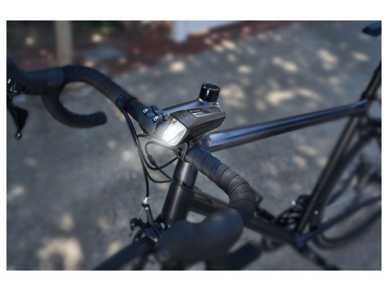 Aller en mode plein écran CRIVIT Éclairage à LED pour vélo, feu avant et arrière - Photo 4