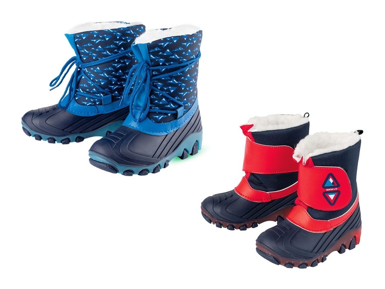 Aller en mode plein écran lupilu® Bottes d'hiver à voyants lumineux pour garçons - Photo 1