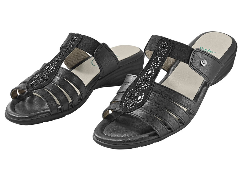 Ga naar volledige schermweergave: esmara® Comfortsandalen voor dames, Footflexx-zool, G-wijdte - afbeelding 7