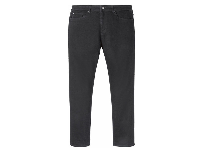 Ga naar volledige schermweergave: LIVERGY® Thermische jeans voor heren, straight fit, katoen, polyester en elastaan - afbeelding 2