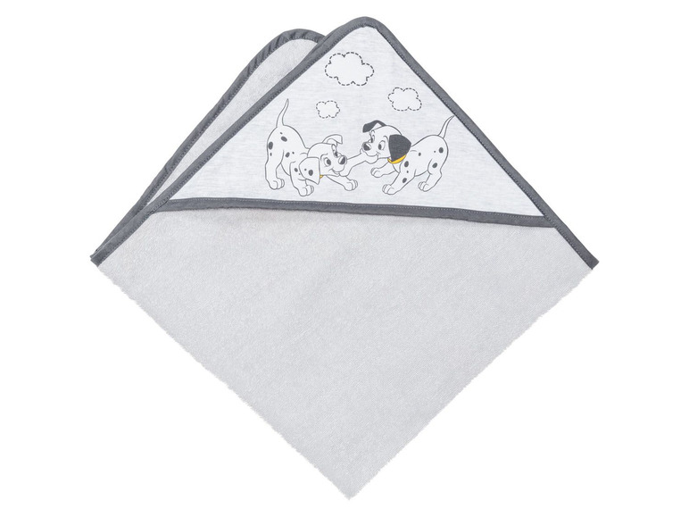 Ga naar volledige schermweergave: Handdoek voor baby's, 75 x 75 cm, met capuchon - afbeelding 5