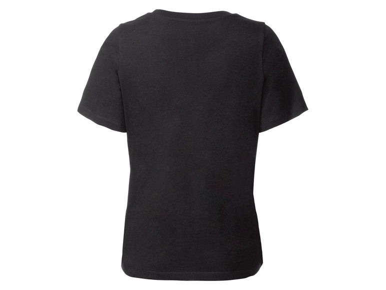 Ga naar volledige schermweergave: esmara® T-shirt voor dames, korte mouwen, puur katoen - afbeelding 4