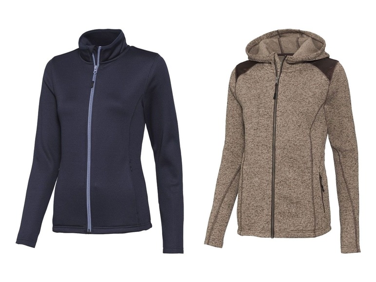 Ga naar volledige schermweergave: CRIVIT Fleece- of stretchjas voor dames - afbeelding 1