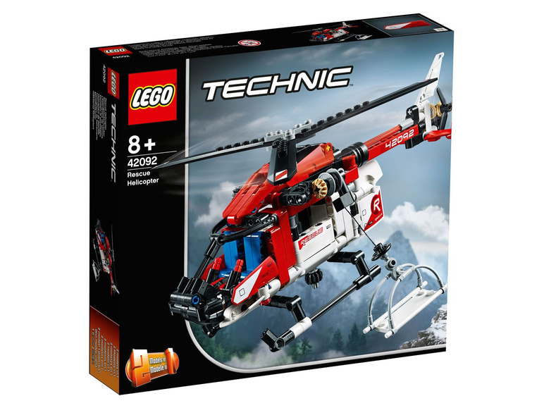 Ga naar volledige schermweergave: LEGO® Technic Reddingshelikopter (42092) - afbeelding 1