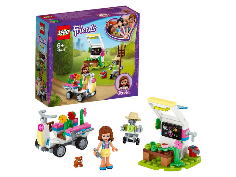 Ga naar volledige schermweergave: LEGO® Friends Olivia's bloementuin (41425) - afbeelding 9