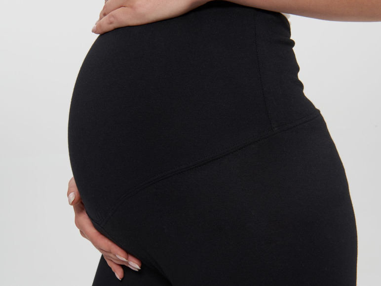 Ga naar volledige schermweergave: esmara Set van 2 zwangerschapsleggings van een biokatoenmix - afbeelding 39