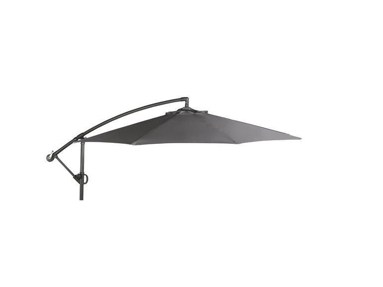 Ga naar volledige schermweergave: florabest Zwevende parasol Ø 300 cm, handzwengel - afbeelding 3