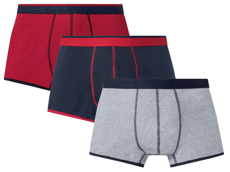 Ga naar volledige schermweergave: LIVERGY® Set van 3 boxershorts van een katoenmix - afbeelding 7
