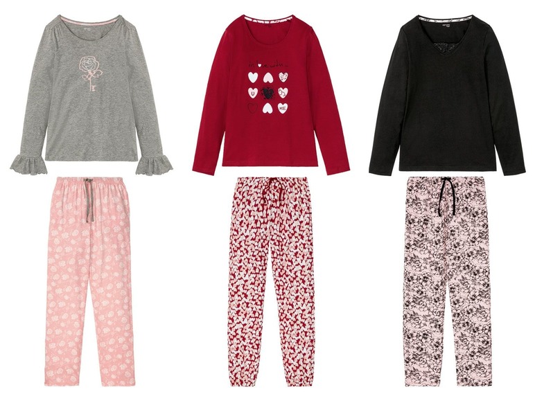 Ga naar volledige schermweergave: ESMARA® Lingerie Pyjama voor dames - afbeelding 1