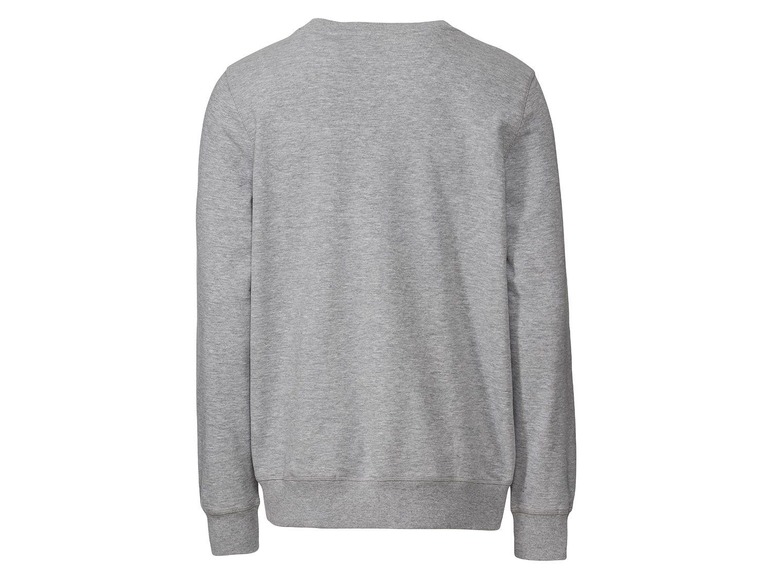 Ga naar volledige schermweergave: LIVERGY® Sweater voor heren, sweatstof, sportieve basic - afbeelding 6