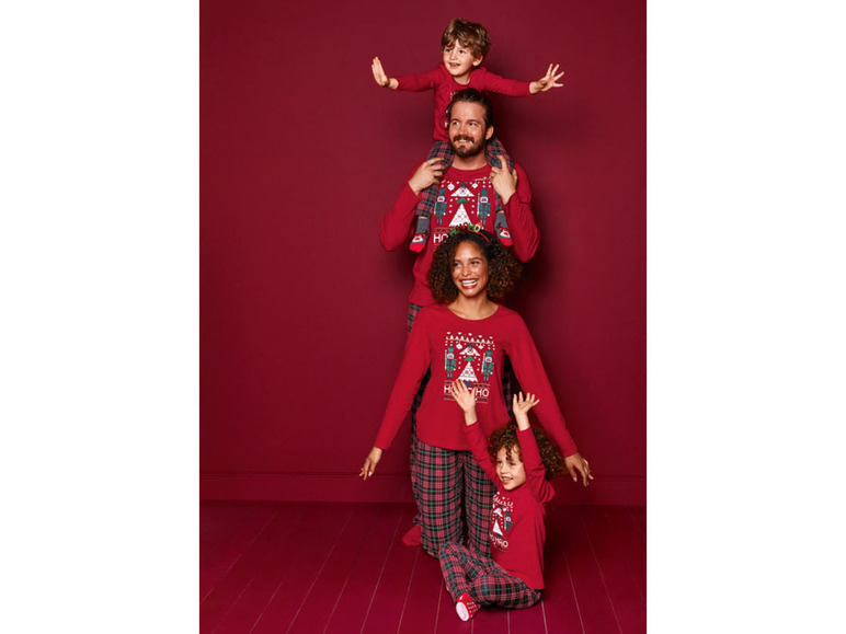 Aller en mode plein écran LIVERGY® Pyjama de Noël en pur coton - Photo 11