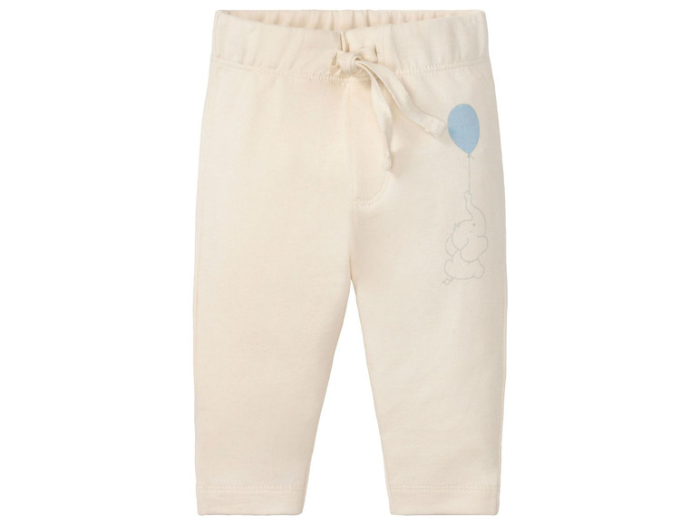 Aller en mode plein écran lupilu® Set de 3 leggings bébé avec taille élastique et cordon de serrage - Photo 10