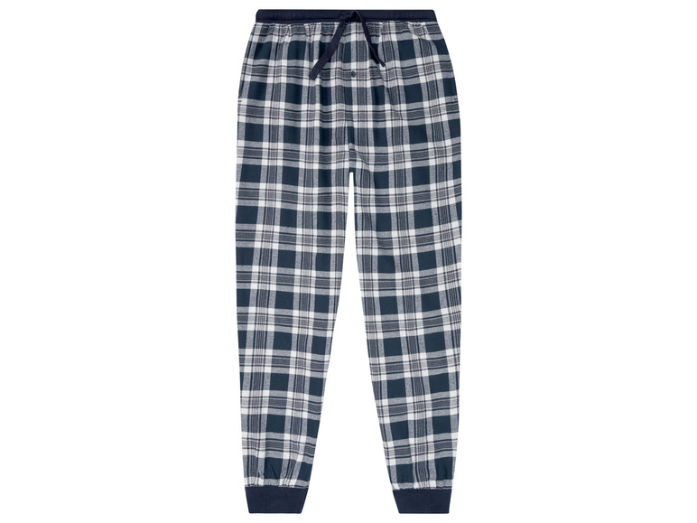 Ga naar volledige schermweergave: LIVERGY® Comfortabele pyjama met zachte flanellen broek - afbeelding 4