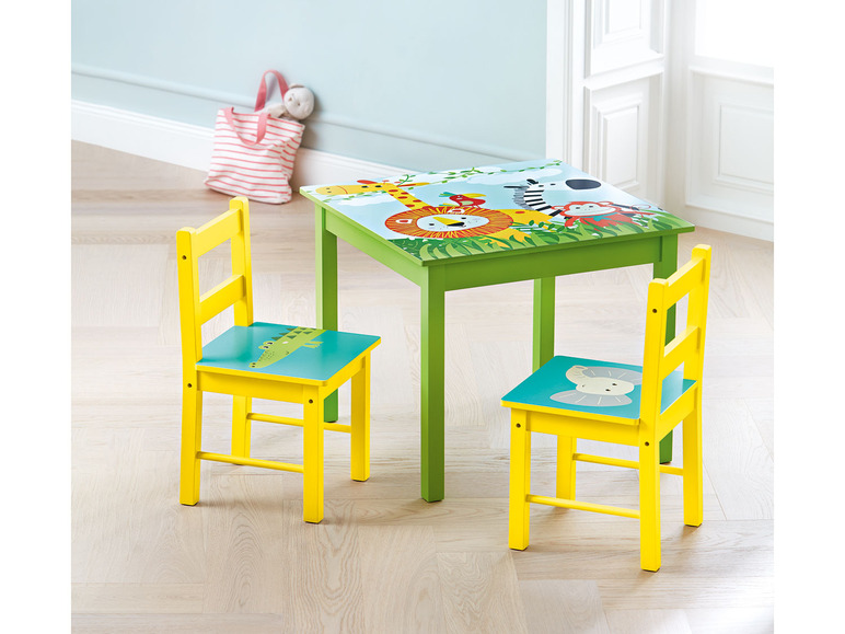 Ga naar volledige schermweergave: Livarno Home Kindertafel met 2 stoelen - afbeelding 7