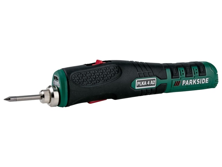 Ga naar volledige schermweergave: PARKSIDE® Accusoldeerbout »PLKA 4 A2«, 4 V, handgreep met rubbercoating, ledwerklamp - afbeelding 1