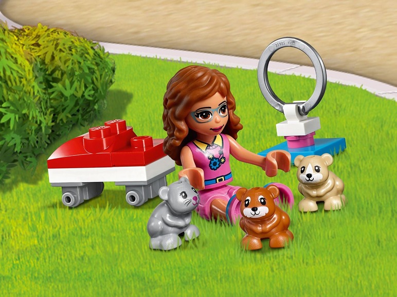 Ga naar volledige schermweergave: LEGO® Friends Olivia's hamsterspeelplaats (41383) - afbeelding 7