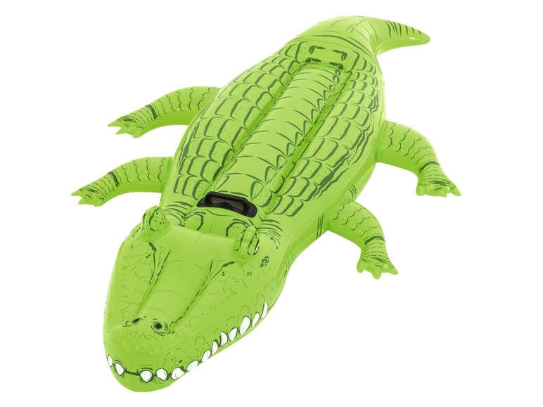 Ga naar volledige schermweergave: Bestway Opblaasbare krokodil Crocodile Rider 100 x 196 cm - afbeelding 2