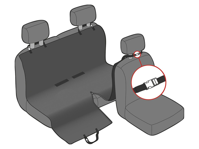 Ga naar volledige schermweergave: zoofari® Autodeken voor honden - afbeelding 3