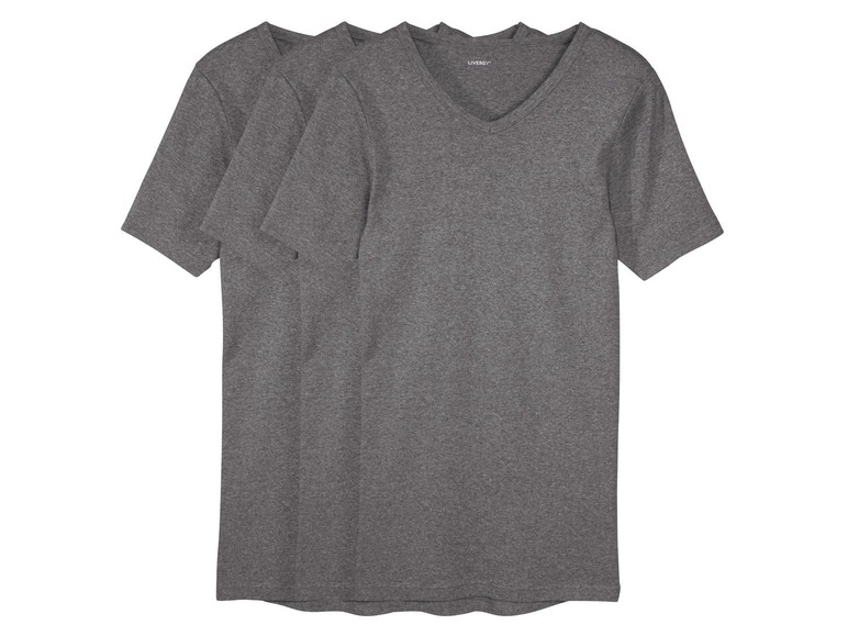 Ga naar volledige schermweergave: LIVERGY® Set van 3 T-shirts voor heren - afbeelding 12