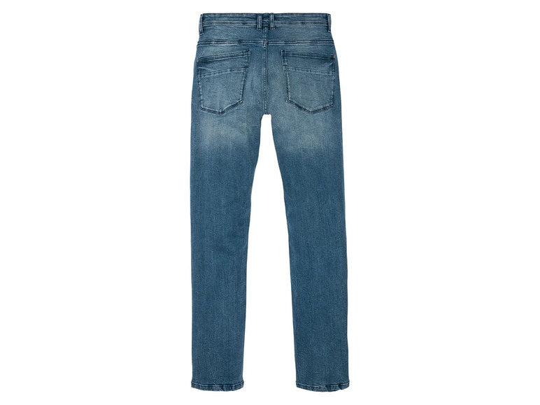 Ga naar volledige schermweergave: LIVERGY® Jeans voor heren, slim fit, katoen en elastaan - afbeelding 4