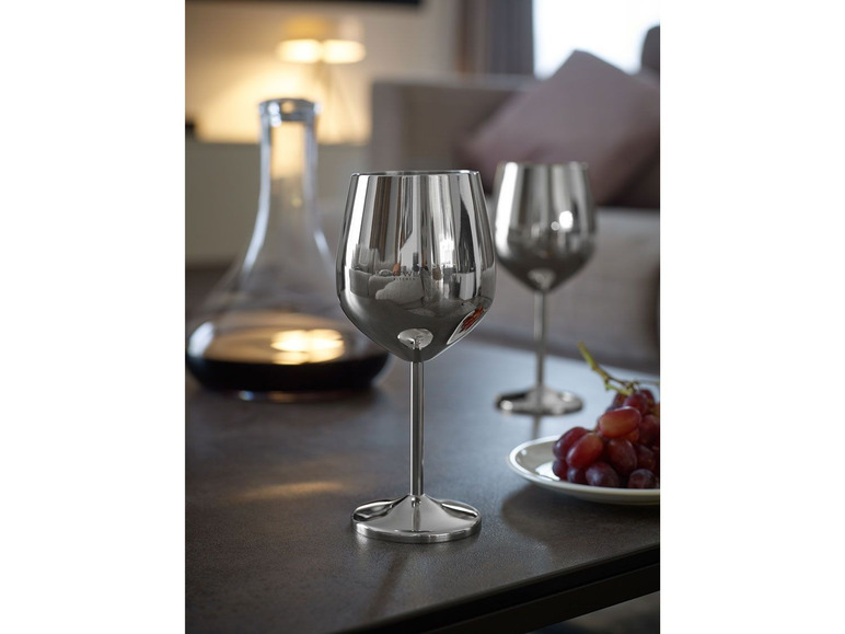 Aller en mode plein écran ECHTWERK Set de verres à vin en acier inoxydable, set de 2 - Photo 24